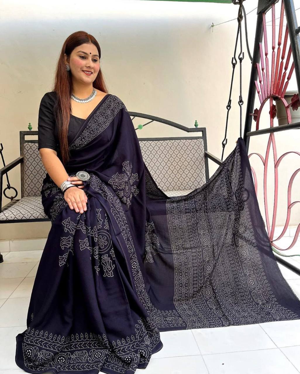Modal Silk Saree
