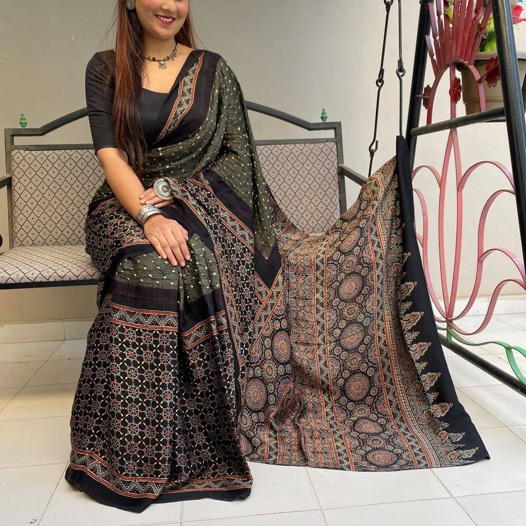 Modal Silk Saree