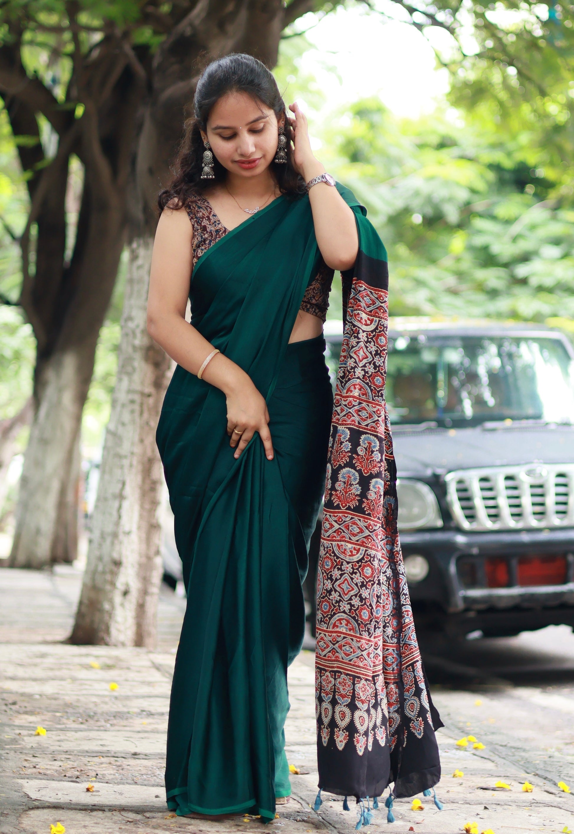 Modal Silk Saree