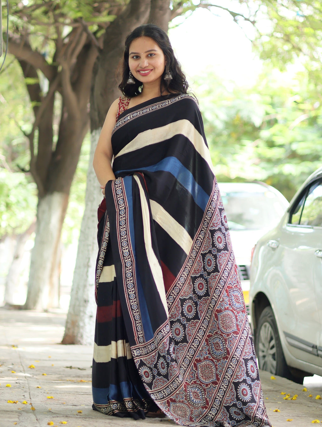 Modal Silk Saree