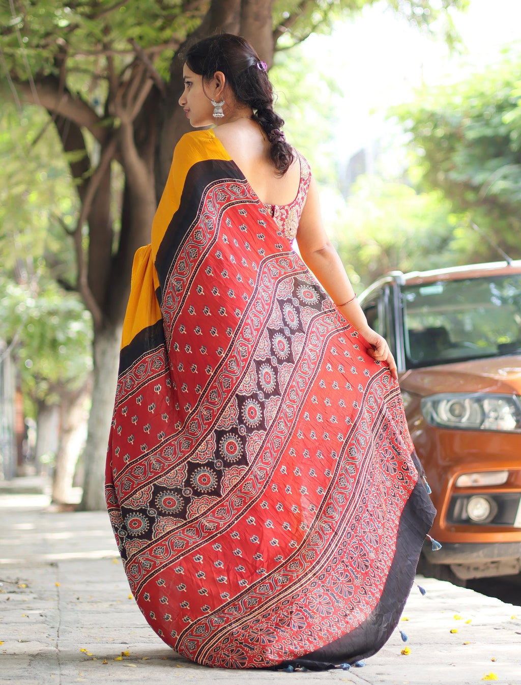 Modal Silk Saree