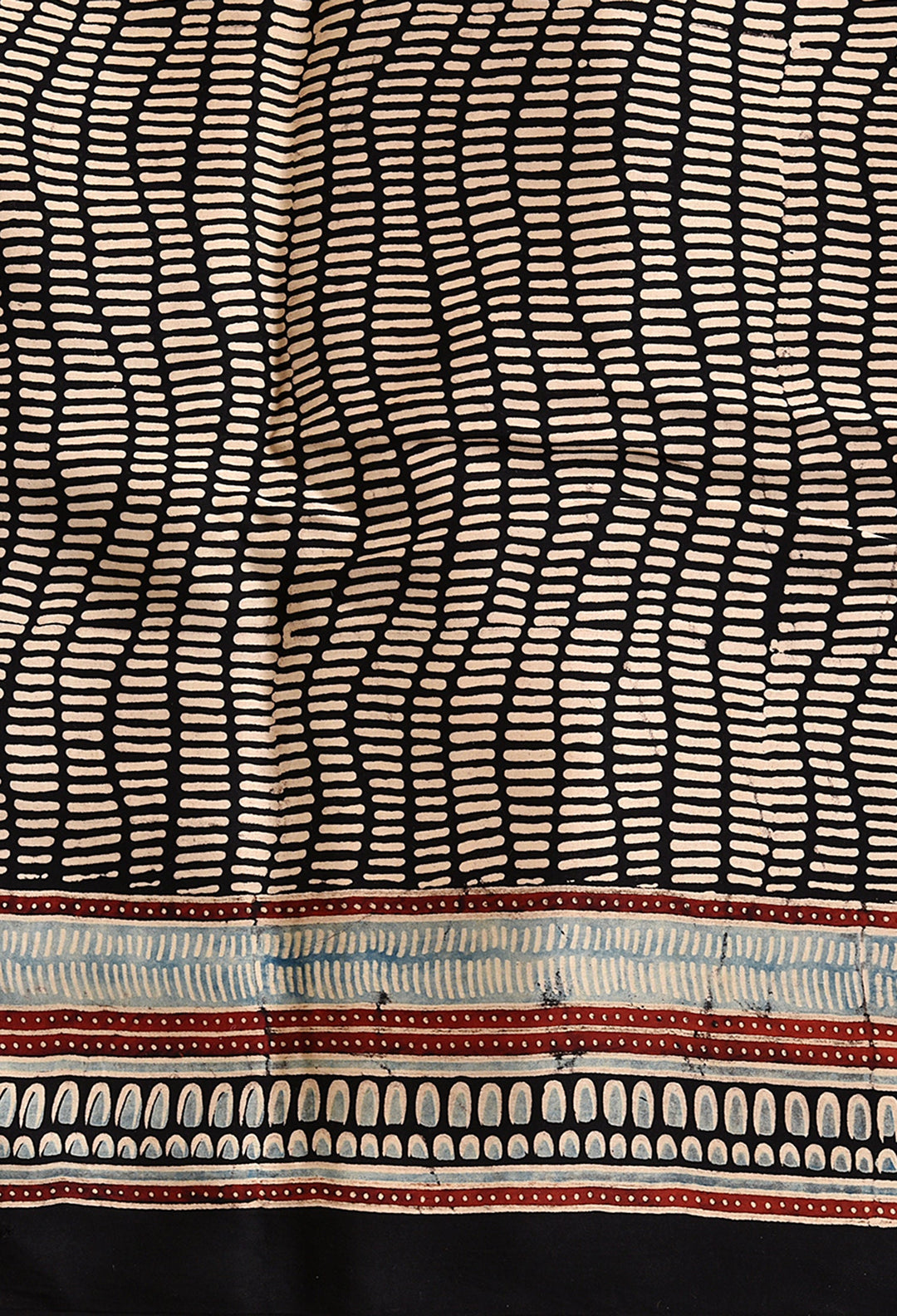 BLACK AND BLUE EYES MODAL SILK DIGITAL PRINTED SAREE