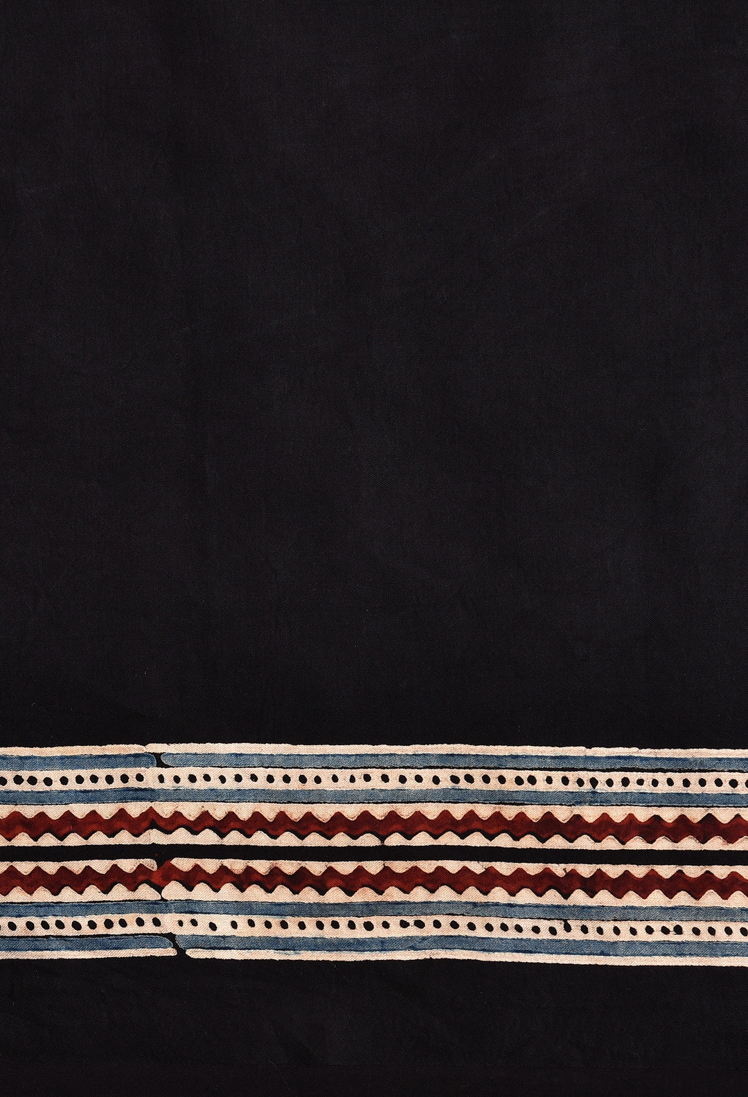 BLACK MODAL SILK DIGITAL PRINTED SAREE