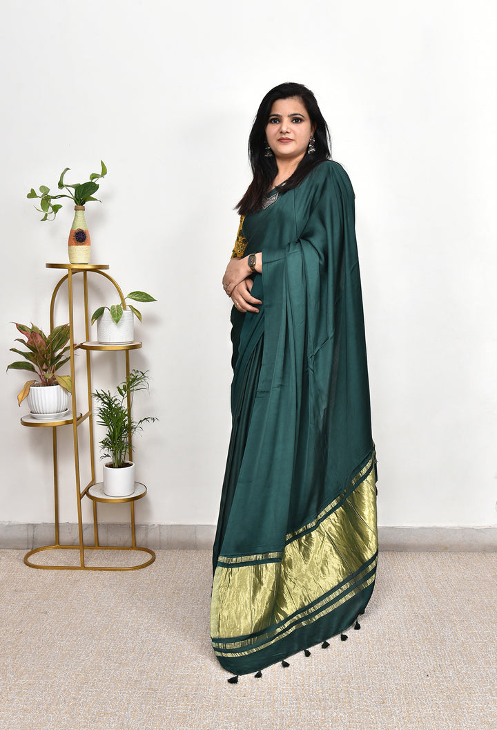 PLAIN MODAL SILK SAREE