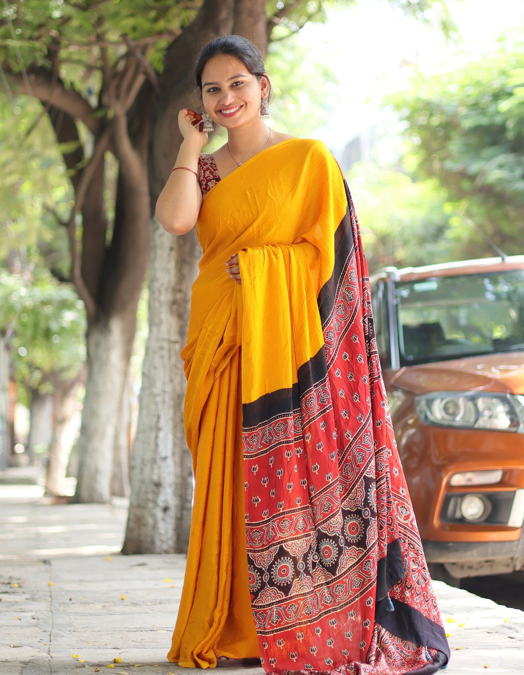 Modal Silk Saree