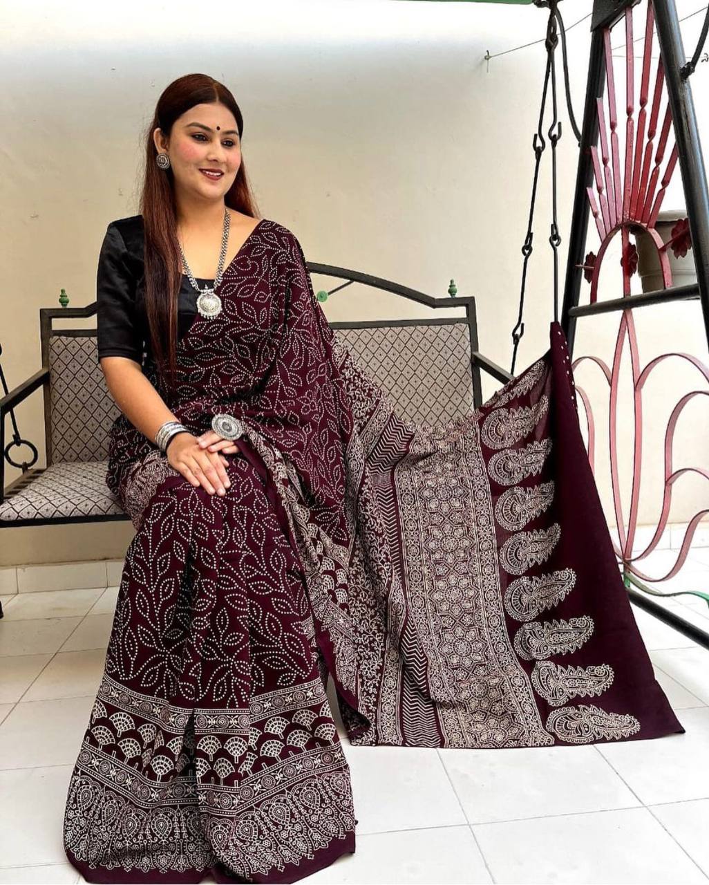 Modal Silk Saree