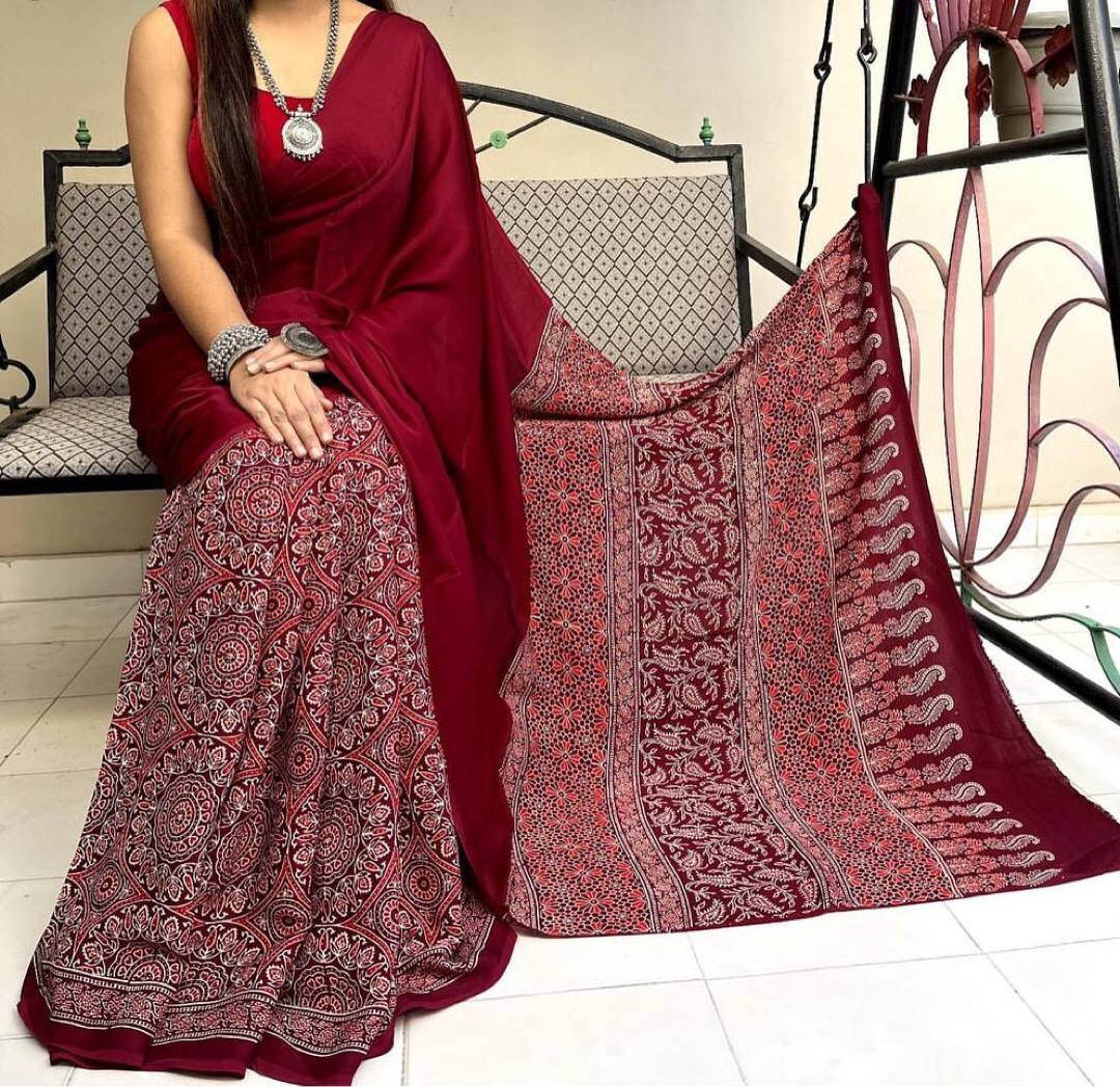 Modal Silk Saree